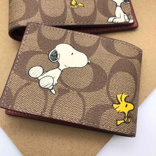 COACH - 【COACH X PEANUTS】3-IN-1 ウォレット!スヌーピー!新品!の
