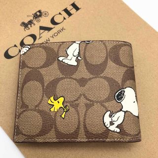 COACH - 【COACH X PEANUTS】3-IN-1 ウォレット!スヌーピー!新品!の