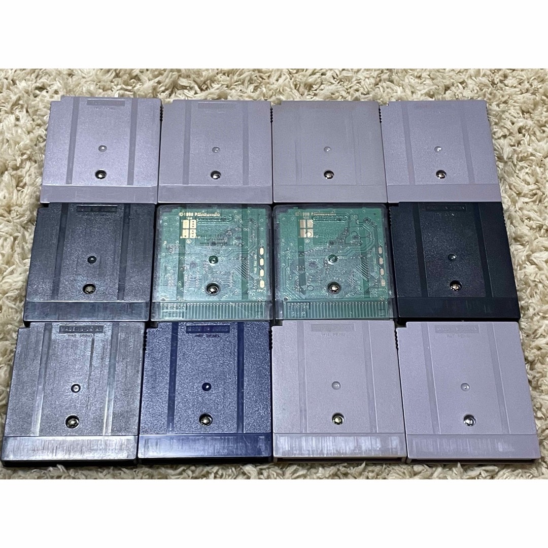 ゲームボーイソフト・カラーソフト 12点セット ポケモン カルトジャンプ 金銀の通販 by ダノン ゲームボーイ カルトジャンプ