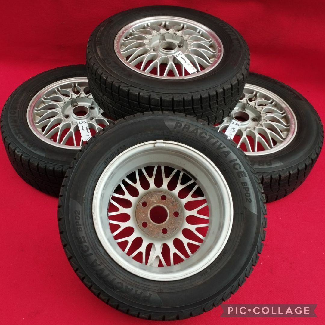 ☆BBS GERMANY RG122トヨタ純正オプション15×6J+50 114 - タイヤ