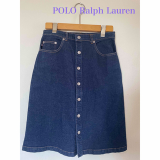 ポロラルフローレン(POLO RALPH LAUREN)のポロラルフローレン　デニムスカート　160 美品(スカート)