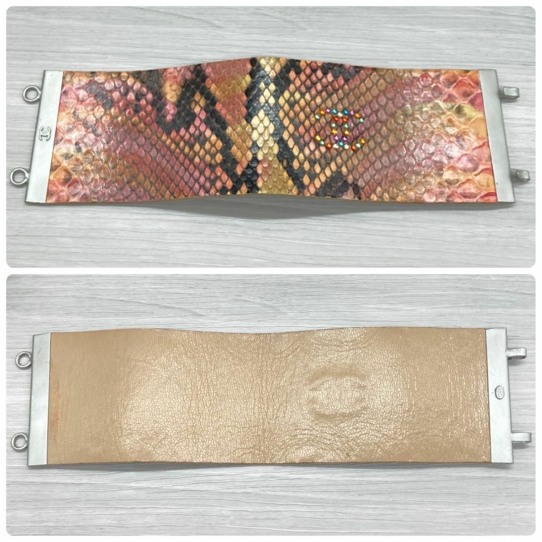 CHANEL シャネル ココマーク エキゾチック マルチカラー ブレスレット