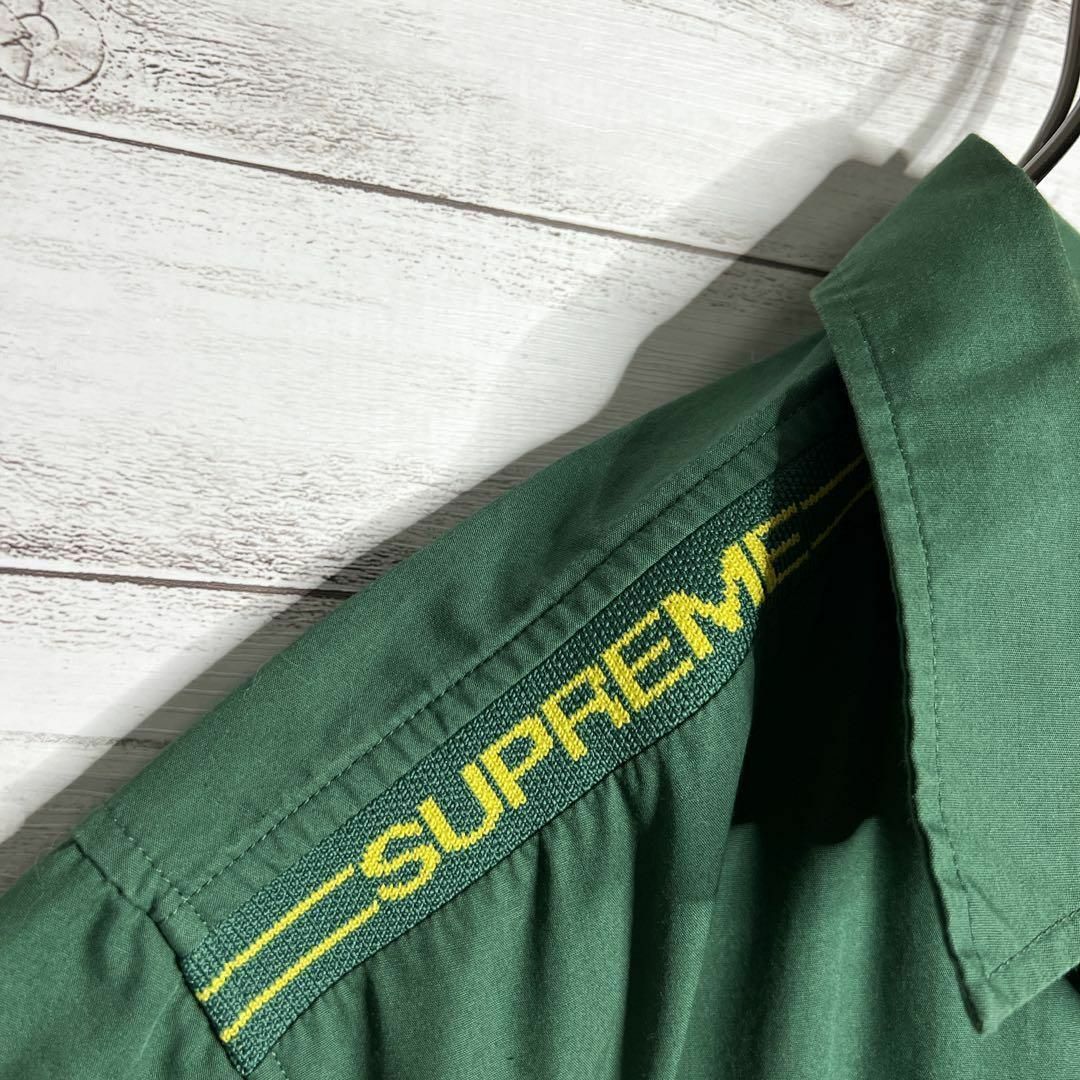 Supreme - 【入手困難!!】シュプリーム ✈︎開襟シャツ スリーブロゴ
