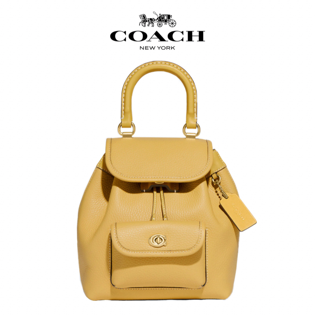 【新品未使用】 COACH コーチ リア バックパック 21 リュック