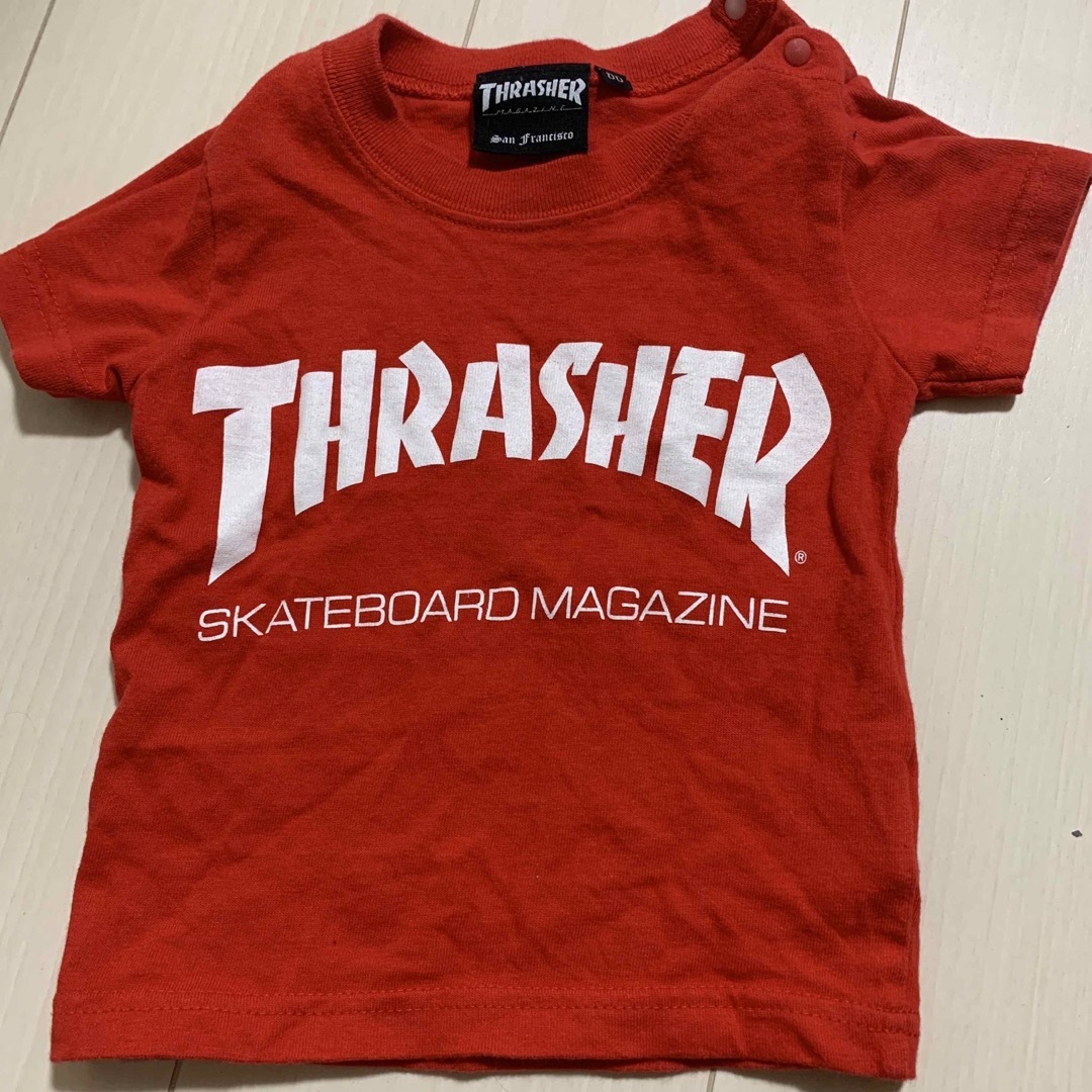 THRASHER(スラッシャー)の　スラッシャー　キッズ　Tシャツ キッズ/ベビー/マタニティのベビー服(~85cm)(Ｔシャツ)の商品写真