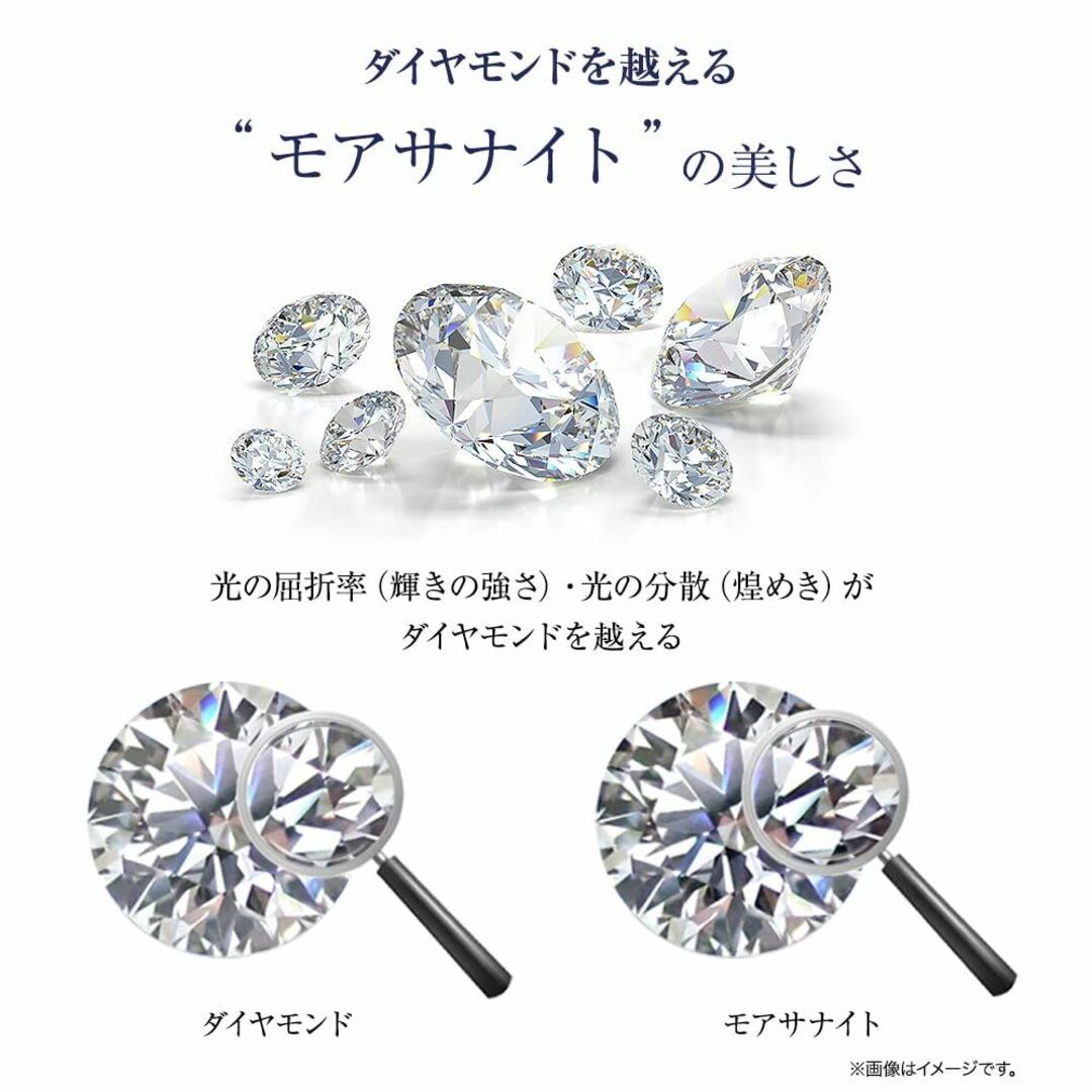 色: シルバー】Diamond Lab モアサナイト リング 指輪 13号 レの通販 ...