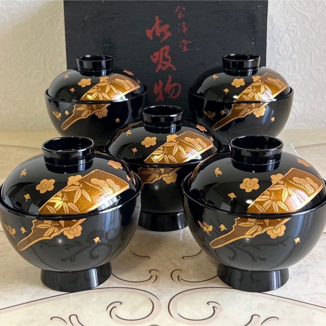 御吸物碗 5客セット お椀