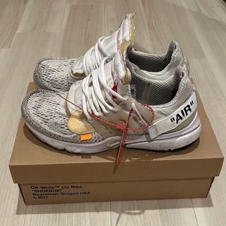 オフホワイト(OFF-WHITE)のNIKE off-white スニーカー　エアプレスト(スニーカー)