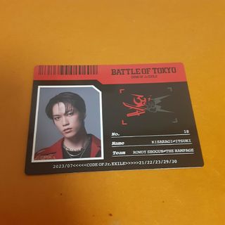 エグザイル トライブ(EXILE TRIBE)の藤原樹フォトカード(ミュージシャン)