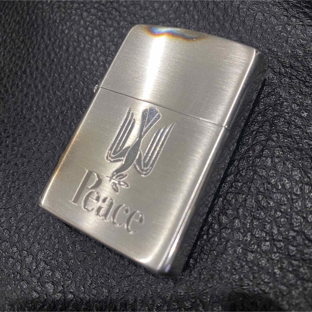 【新品未使用】Peace ZIPPO シルバー 限定希少モデル2015年製