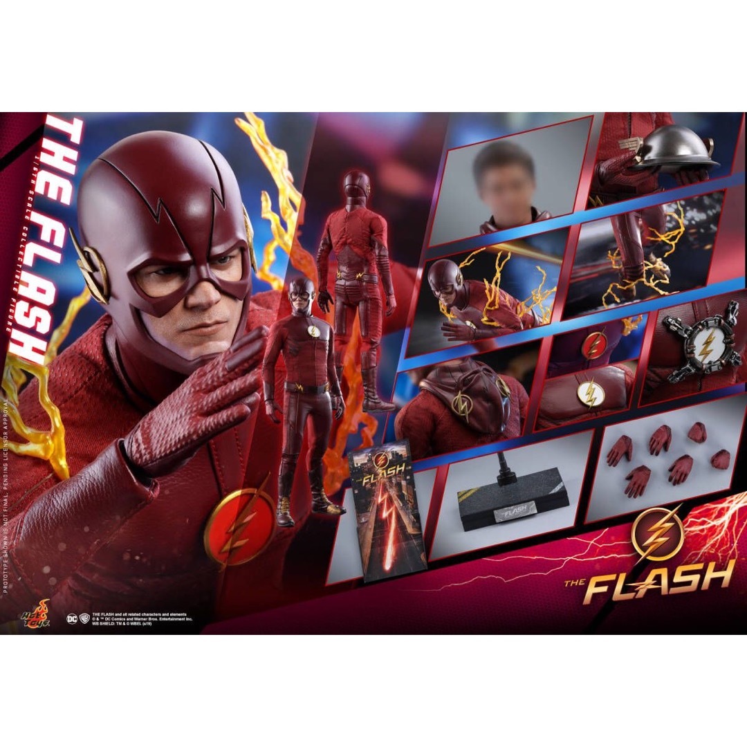 アベンジャーズホットトイズ  TMS009  the flash１/６ フィギュア フラッシュ