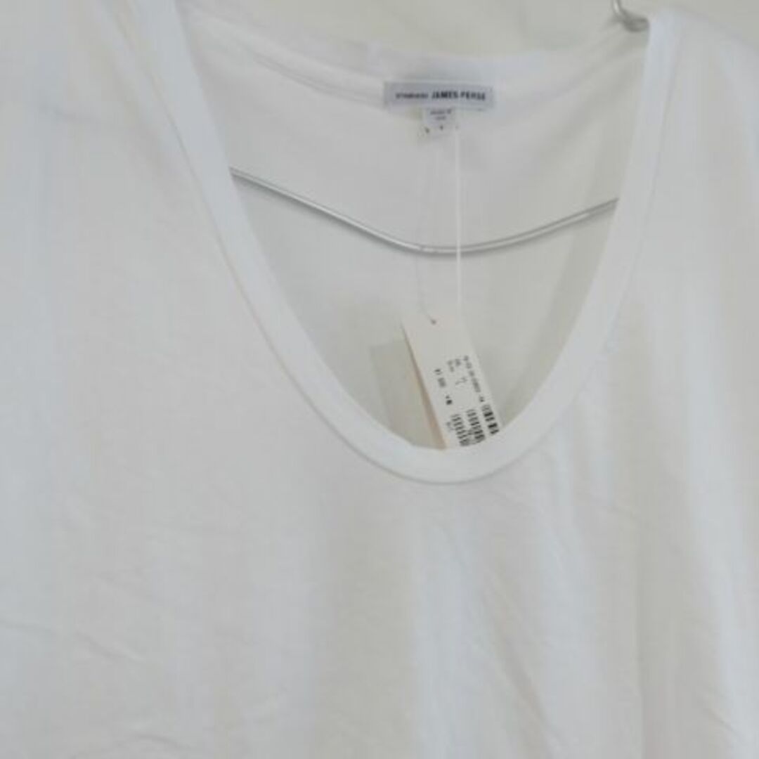 JAMES PERSE(ジェームスパース)の新品 JAMES PERSE ジェームスパース Tシャツ　白　１トゥモローランド レディースのトップス(Tシャツ(半袖/袖なし))の商品写真