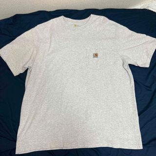 カーハート(carhartt)のCarhartt 半袖Tシャツ グレー オーバーサイズ(Tシャツ/カットソー(半袖/袖なし))