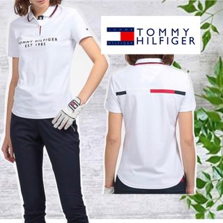 トミーヒルフィガー(TOMMY HILFIGER)のTOMMY HILFIGER     ストライプバックパネル　ポロシャツ(ポロシャツ)