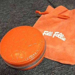 フォリフォリ(Folli Follie)の新品フォリフォリ ミラーポーチ　folli folli ノベルティ　小物入れ(ポーチ)