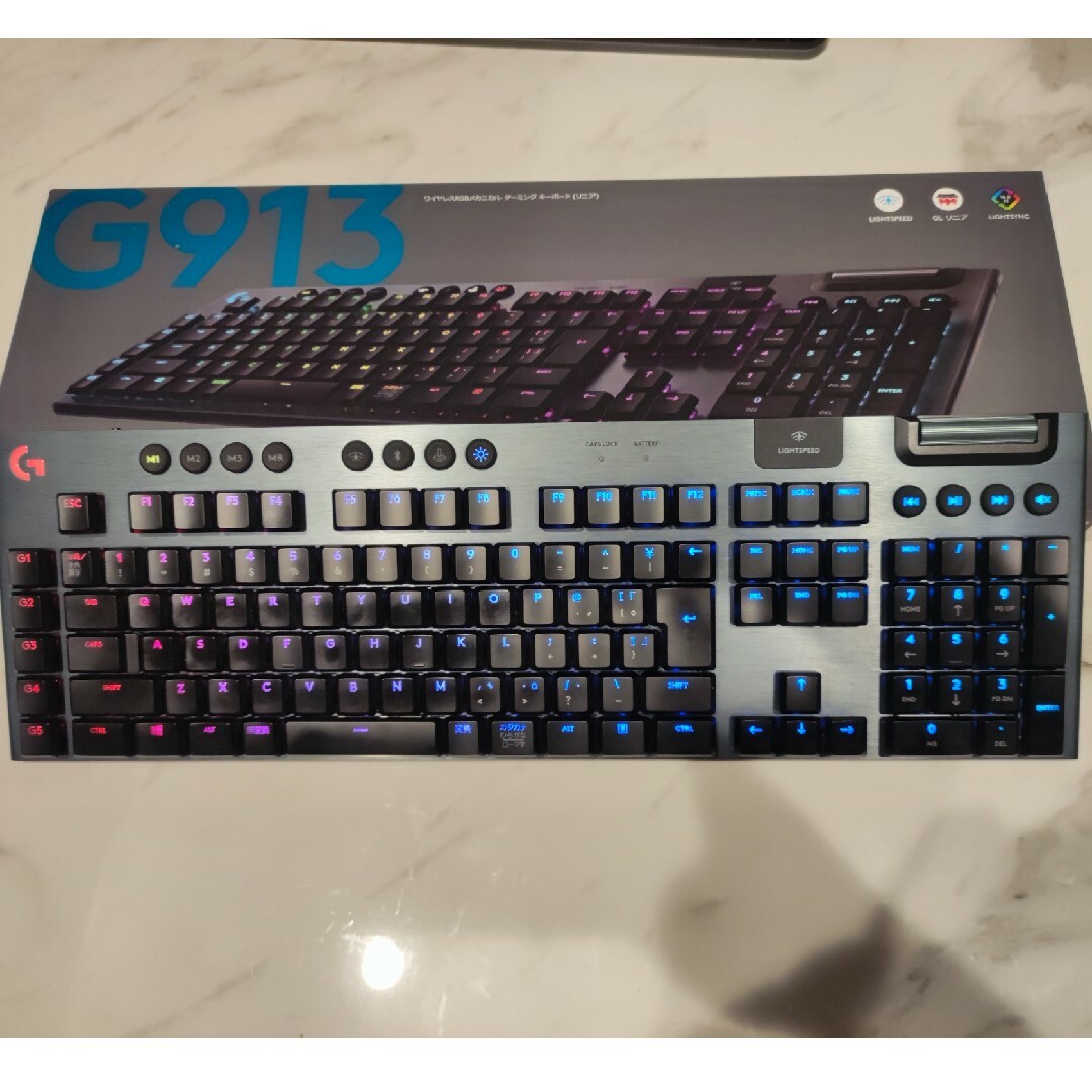 Logicool G913 リニア(赤軸) 超美品-