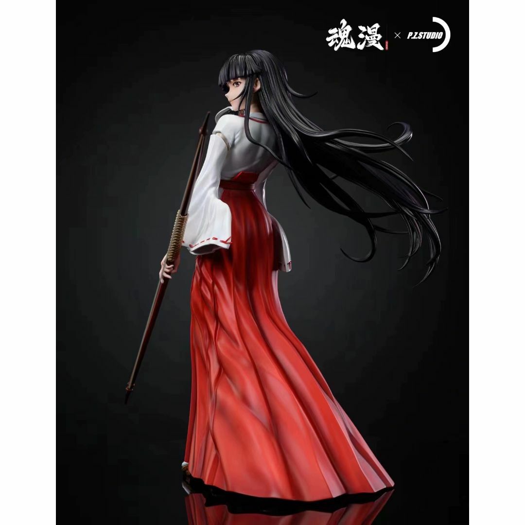 犬夜叉 桔梗 ガレージキット 塗装済み完成品 フィギュア 1/6スケール