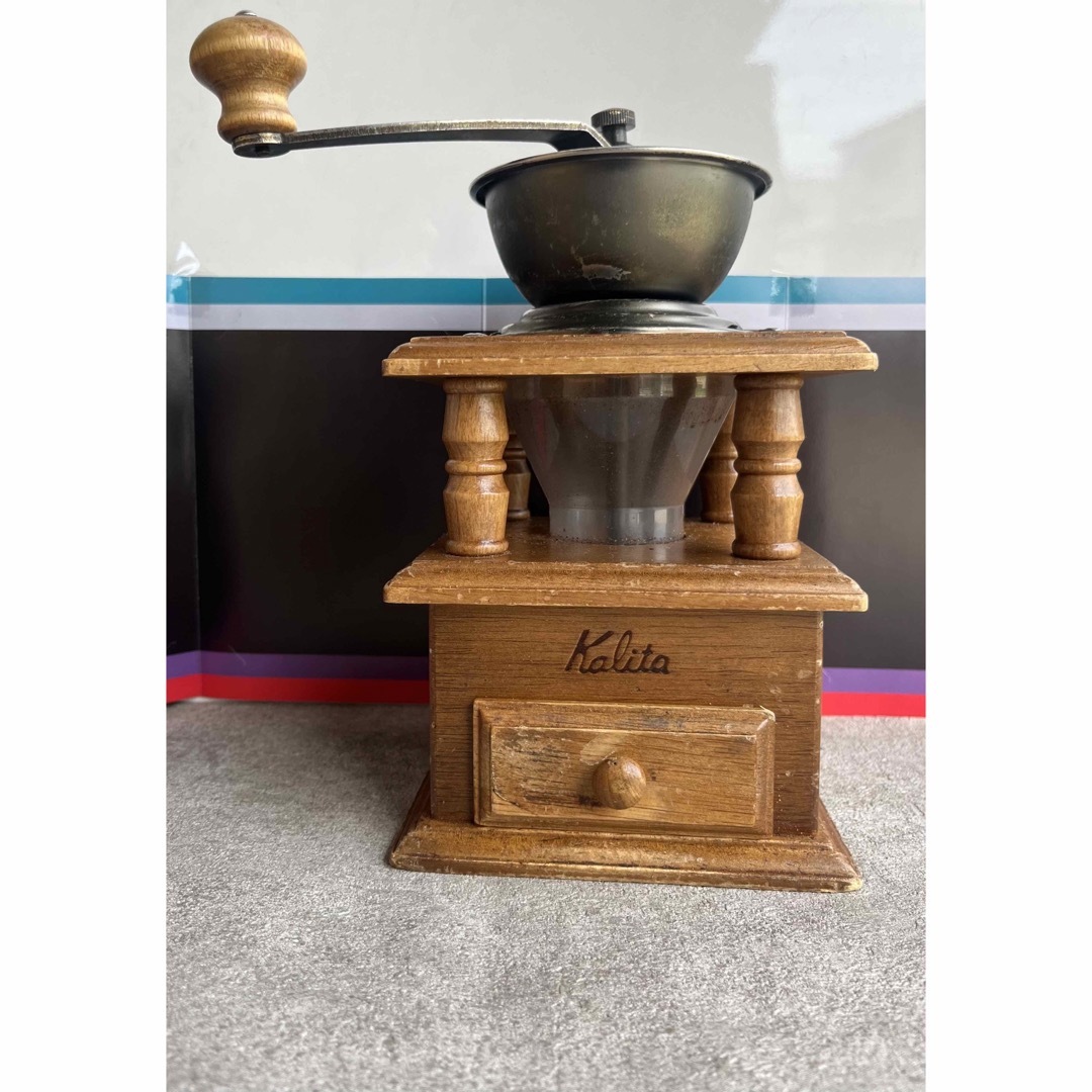 Kalita - カリタ 手動コーヒーミル レトロ 中古品の通販 by Kalita - カリタ 手動コーヒーミル レトロ 中古品の通販 by