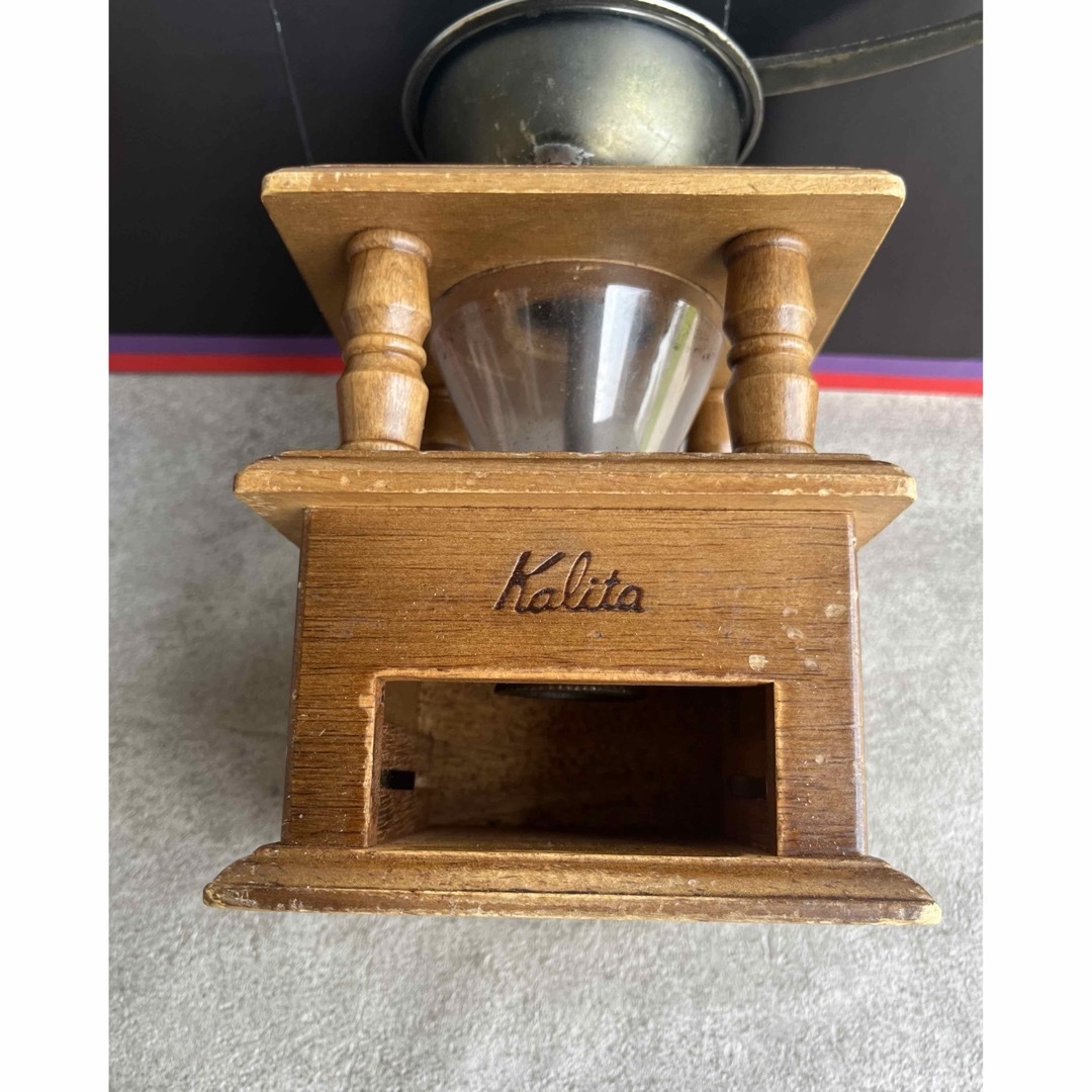 Kalita - カリタ 手動コーヒーミル レトロ 中古品の通販 by Kalita - カリタ 手動コーヒーミル レトロ 中古品の通販 by