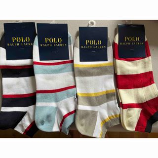 ポロラルフローレン(POLO RALPH LAUREN)のPOLO ラルフローレン靴下4足(ソックス)