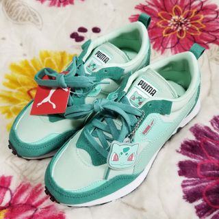 新品 PUMA ポケモン スニーカー プーマ フシギダネ ポケットモンスター 靴