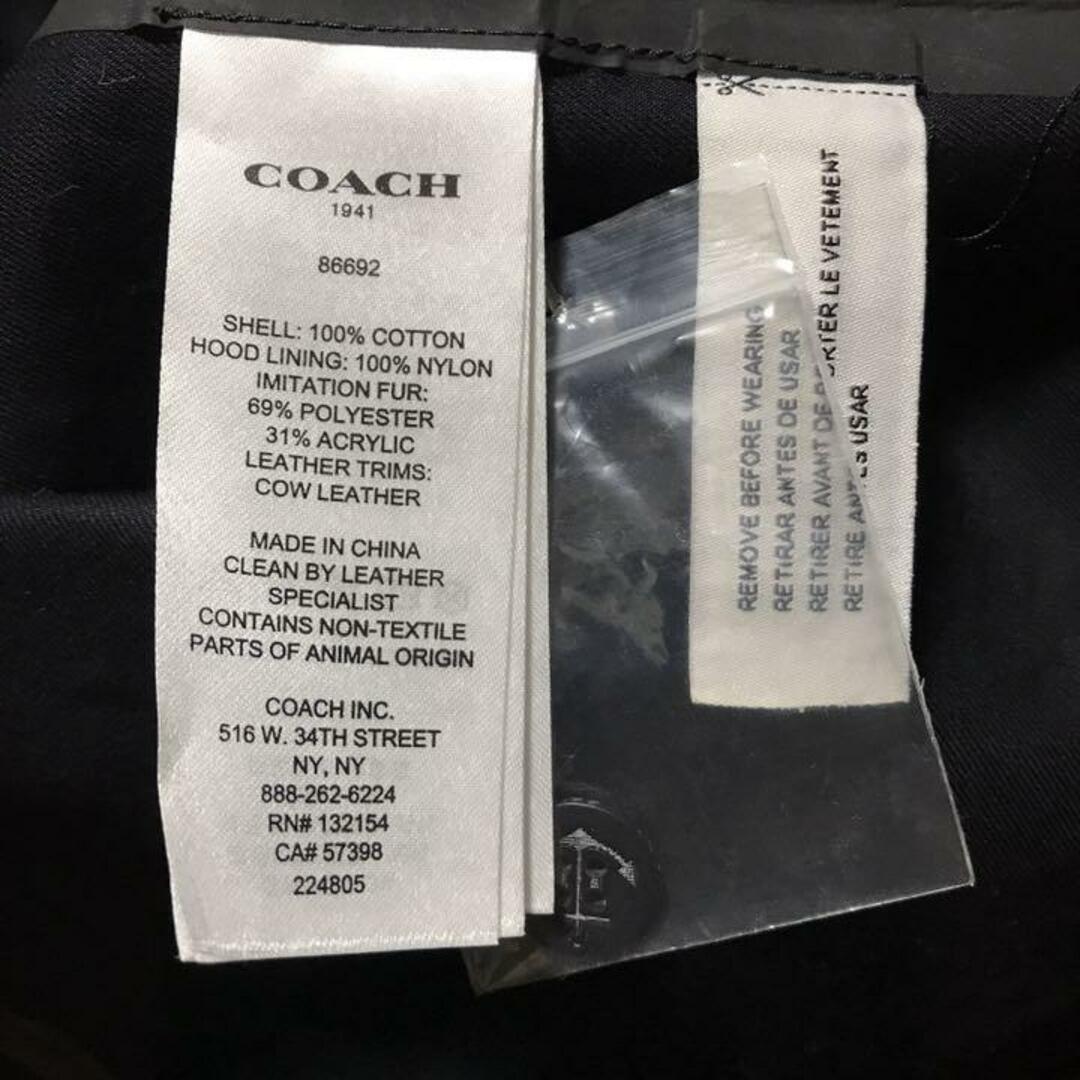 COACH 16AW コレクションライン モッズコート メンズ コーチ