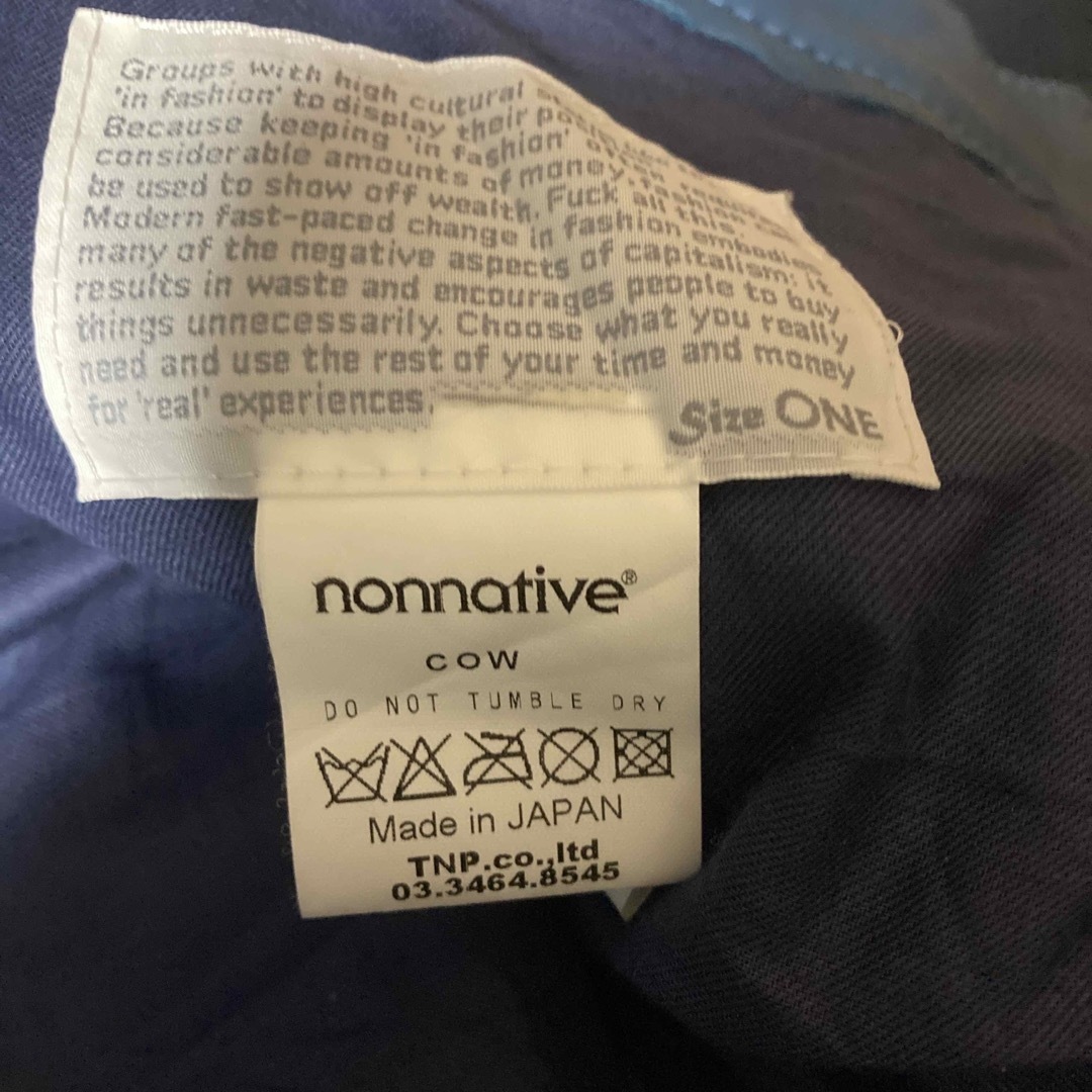 nonnative(ノンネイティブ)の値下げ❗️希少❗️ノンネイティブ　カウレザーパンツ メンズのパンツ(その他)の商品写真