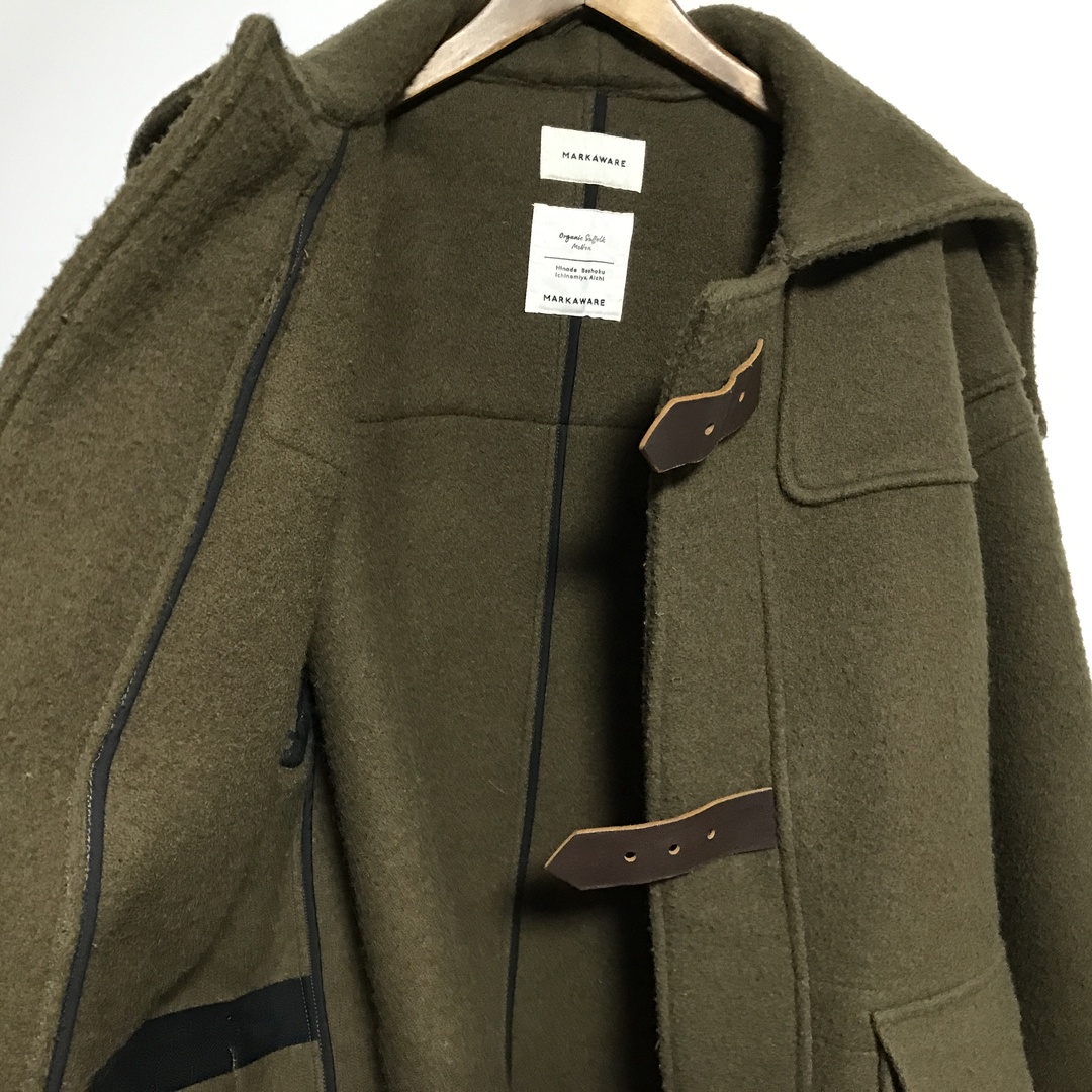 MARKAWARE 19AW ベルトダッフルコート マーカウェア MARKA