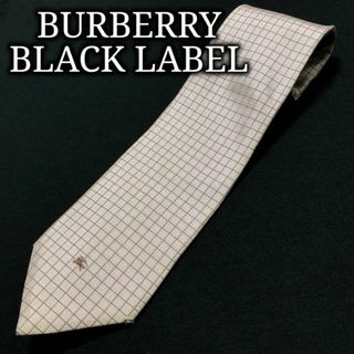 バーバリーブラックレーベル(BURBERRY BLACK LABEL)のバーバリーブラックレーベル ロゴチェック ピンク ネクタイ A102-K13(ネクタイ)