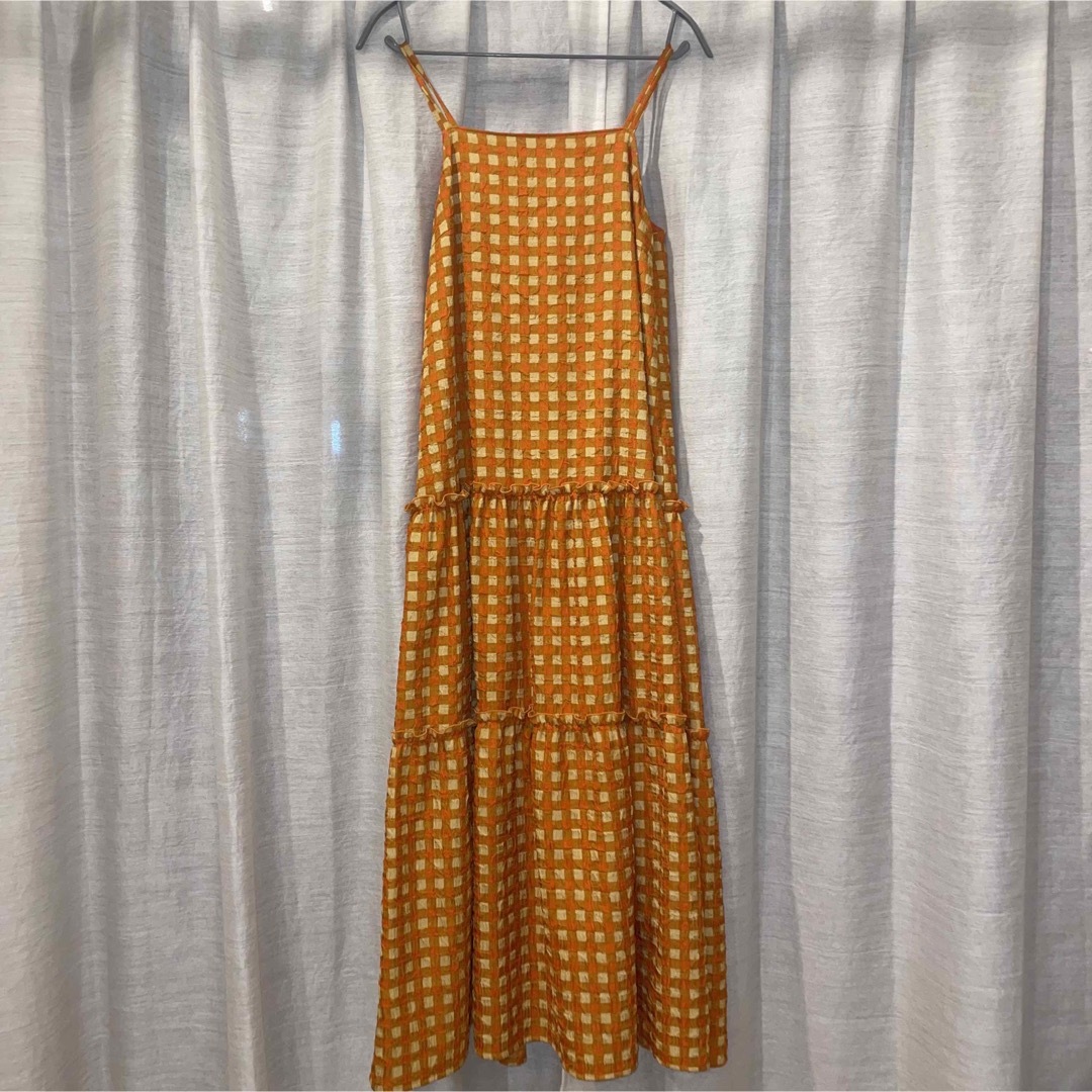 SLY(スライ)のSLY チェックワンピース レディースのワンピース(ロングワンピース/マキシワンピース)の商品写真