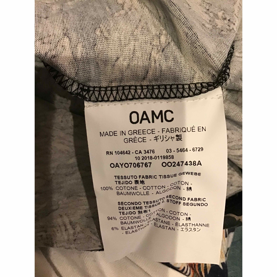 OAMC - OAMC ロンハーマン別注 タイガーストライプ迷彩 Tシャツ M