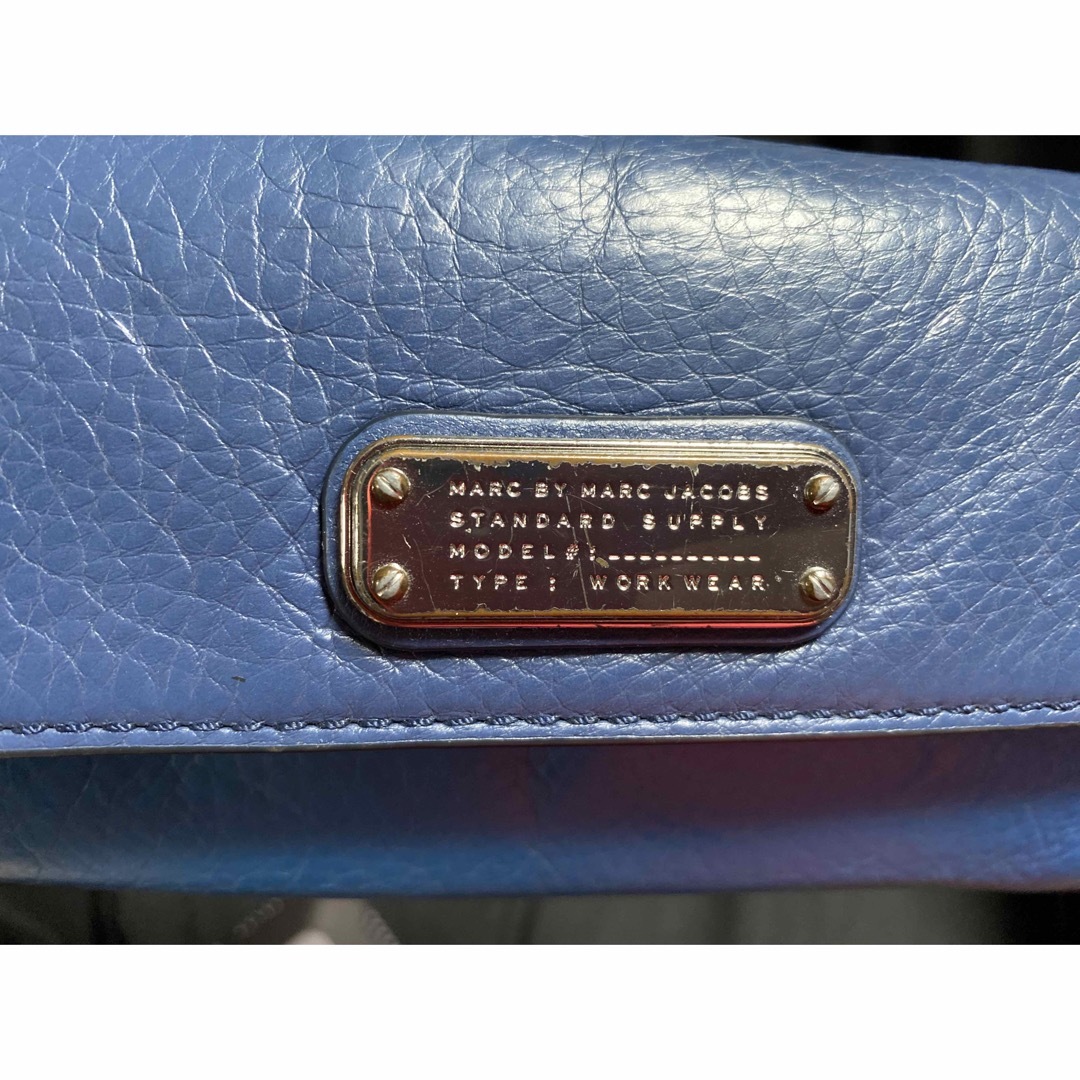 MARC BY MARC JACOBS(マークバイマークジェイコブス)のマークバイマークジェイコブス　長財布　ブルー レディースのファッション小物(財布)の商品写真