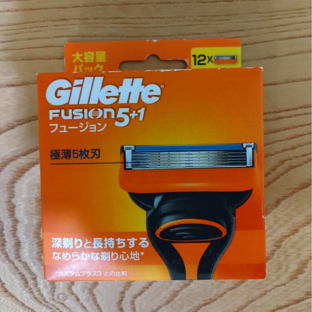 Gillette フュージョン　替刃12個入り　3箱セット　(在庫多数有)