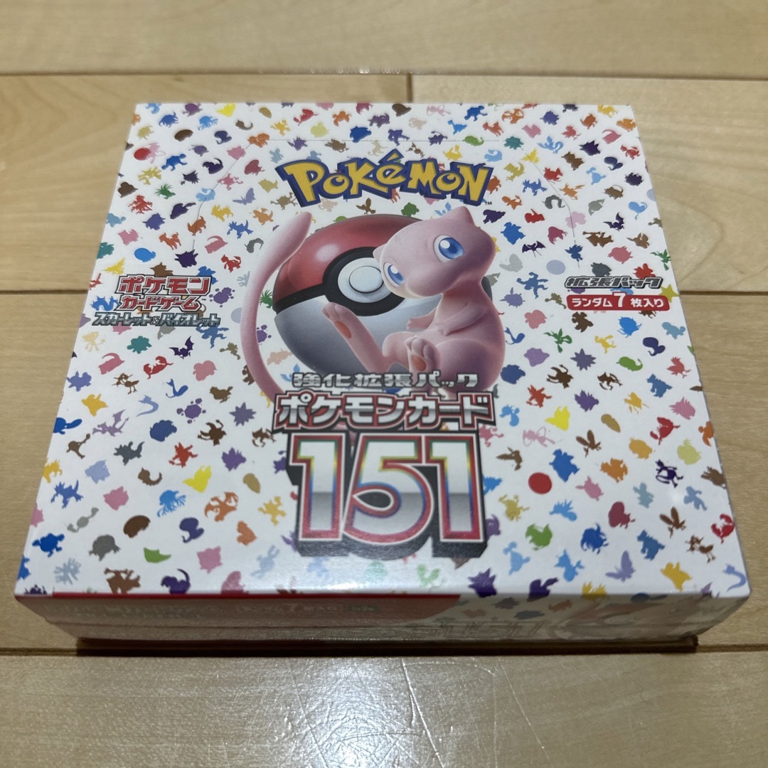 ポケモンカード 151 1BOX シュリンク付き