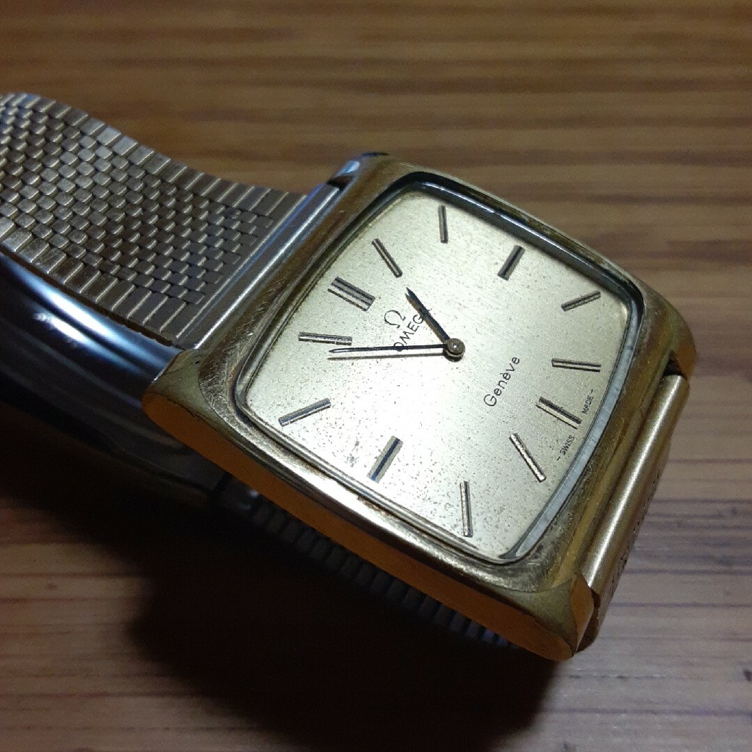 カラーグレー値下げ OMEGA Vintage 手巻き時計 - 腕時計(アナログ)