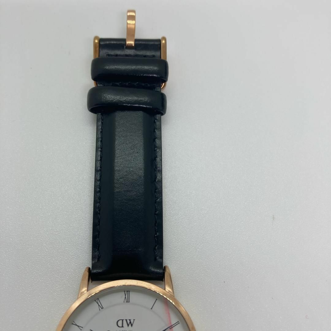 ダニエル ウェリントン レディース腕時計 本革 ピンクゴールド 34mm