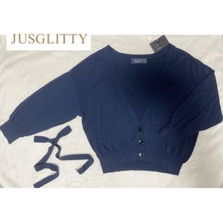 ジャスグリッティー(JUSGLITTY)のJUSGLITTY  ジャスグリッティー カーディガン(カーディガン)