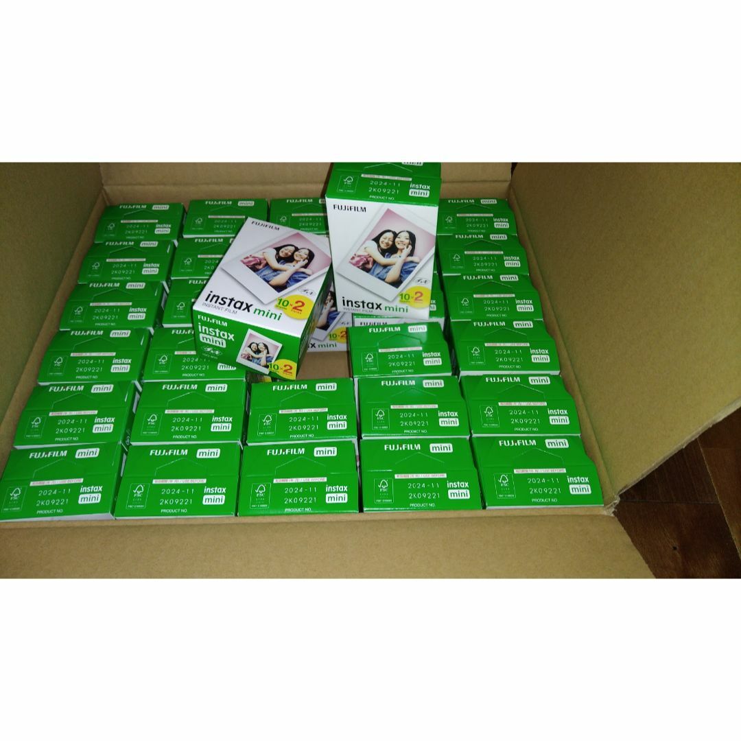 instax  MINI チェキフィルム  20枚入り×30個（元箱×1箱）N1