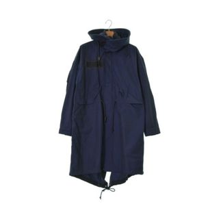 sacai サカイ モッズコート 1(S位) 紺x黒x深緑-www.pradafarma.com