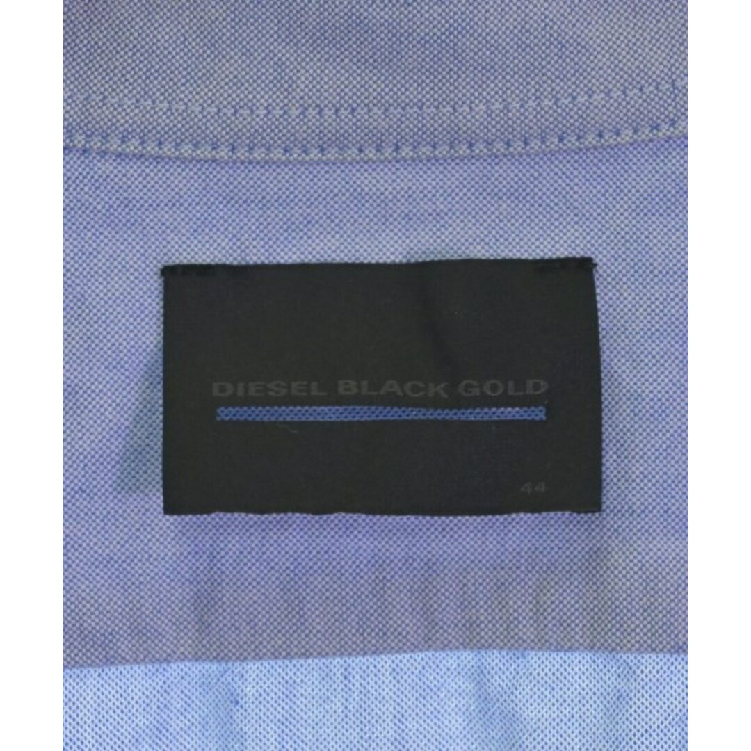 DIESEL BLACK GOLD(ディーゼルブラックゴールド)のDIESEL BLACK GOLD カジュアルシャツ 44(S位) 青 【古着】【中古】 メンズのトップス(シャツ)の商品写真