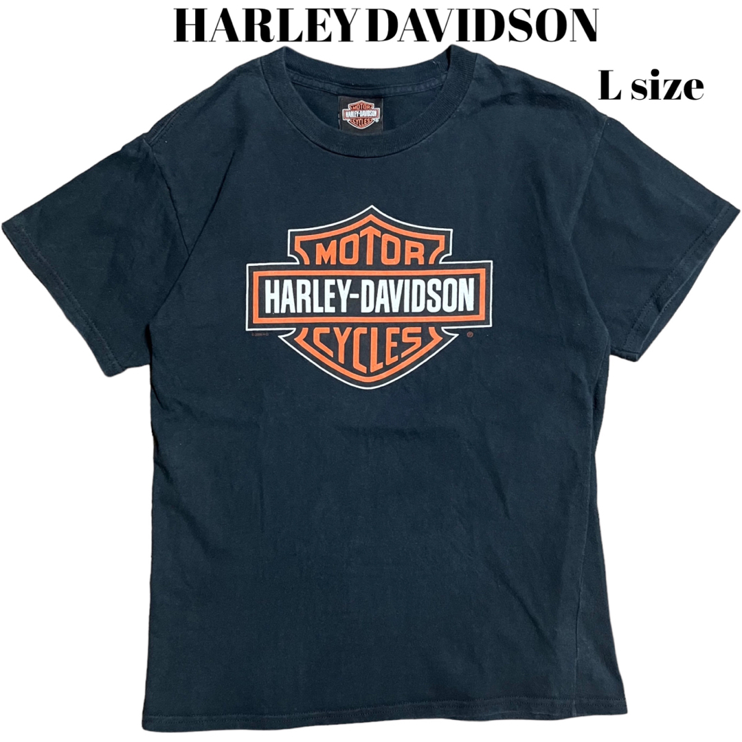 00’s HARLEY DAVIDSON Tシャツ 両面プリント Y2K