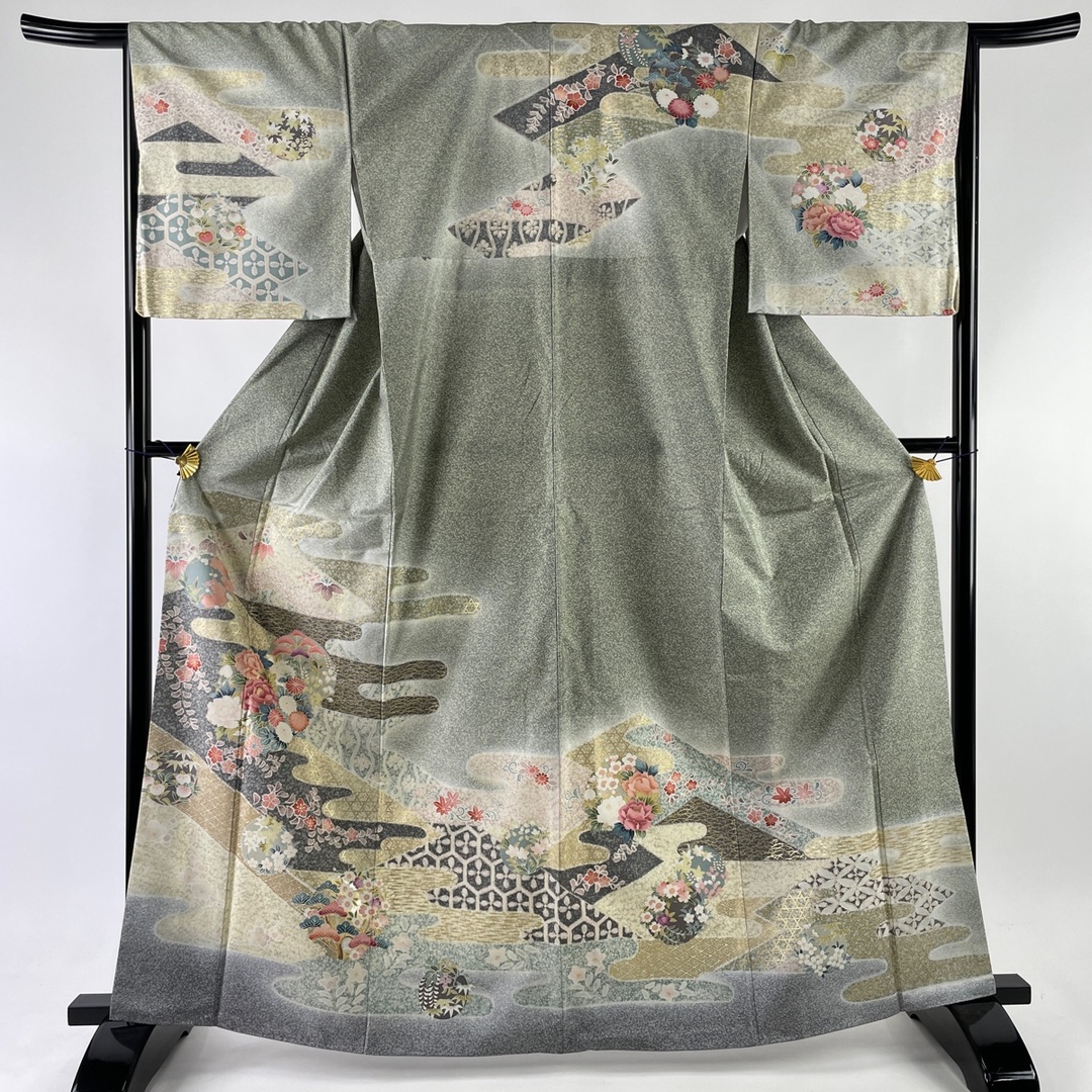 訪問着 身丈163.5cm 裄丈68.5cm 正絹 美品 名品