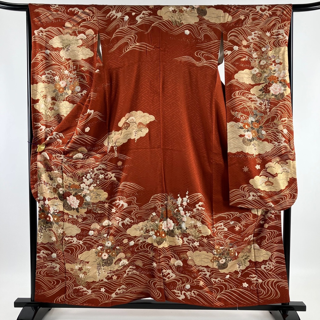 振袖 美品 秀品 身丈159cm 裄丈66.5cm 正絹-eastgate.mk