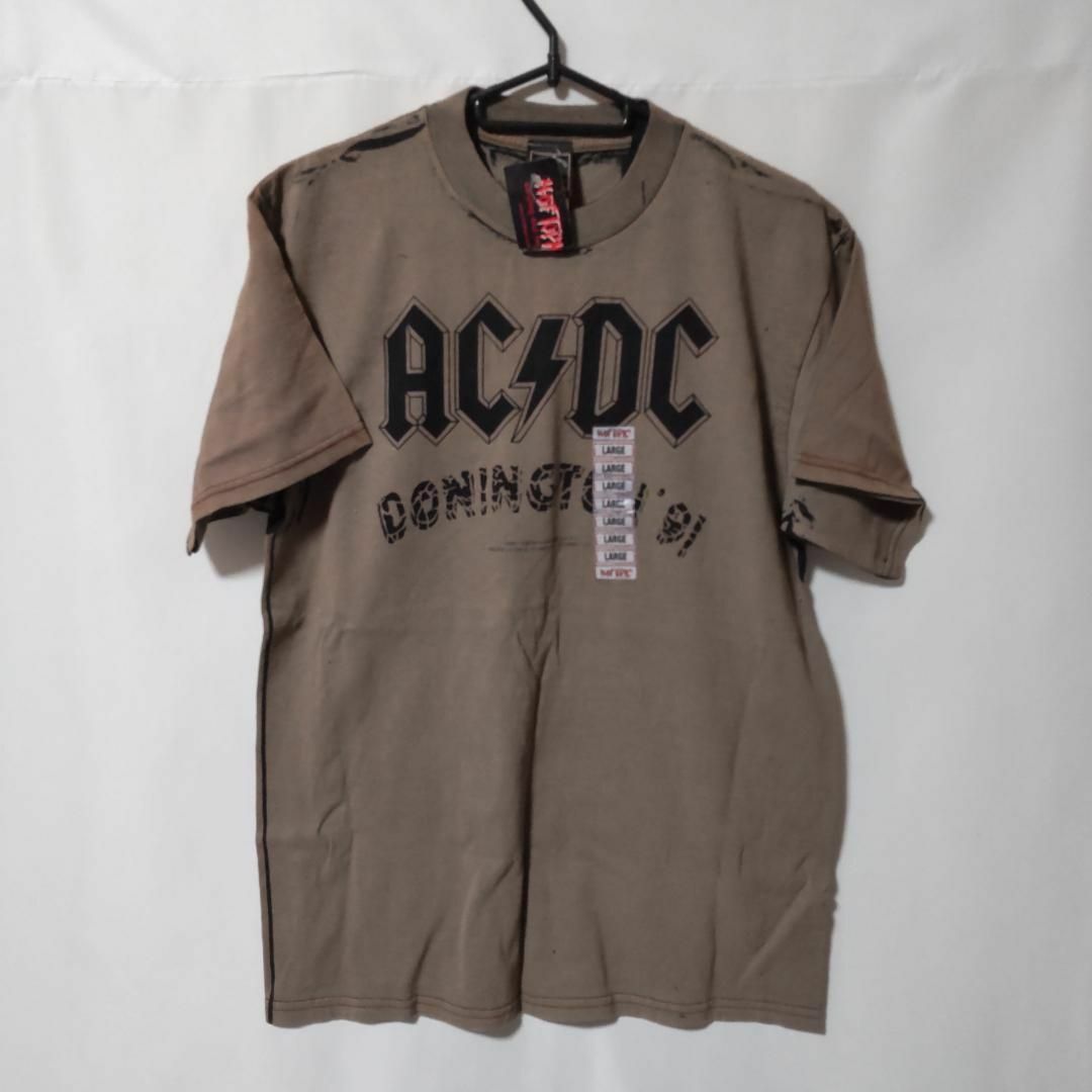 送関込 【本物激レア・新品未使用】AC/DC Tシャツ タグ・サイズシール