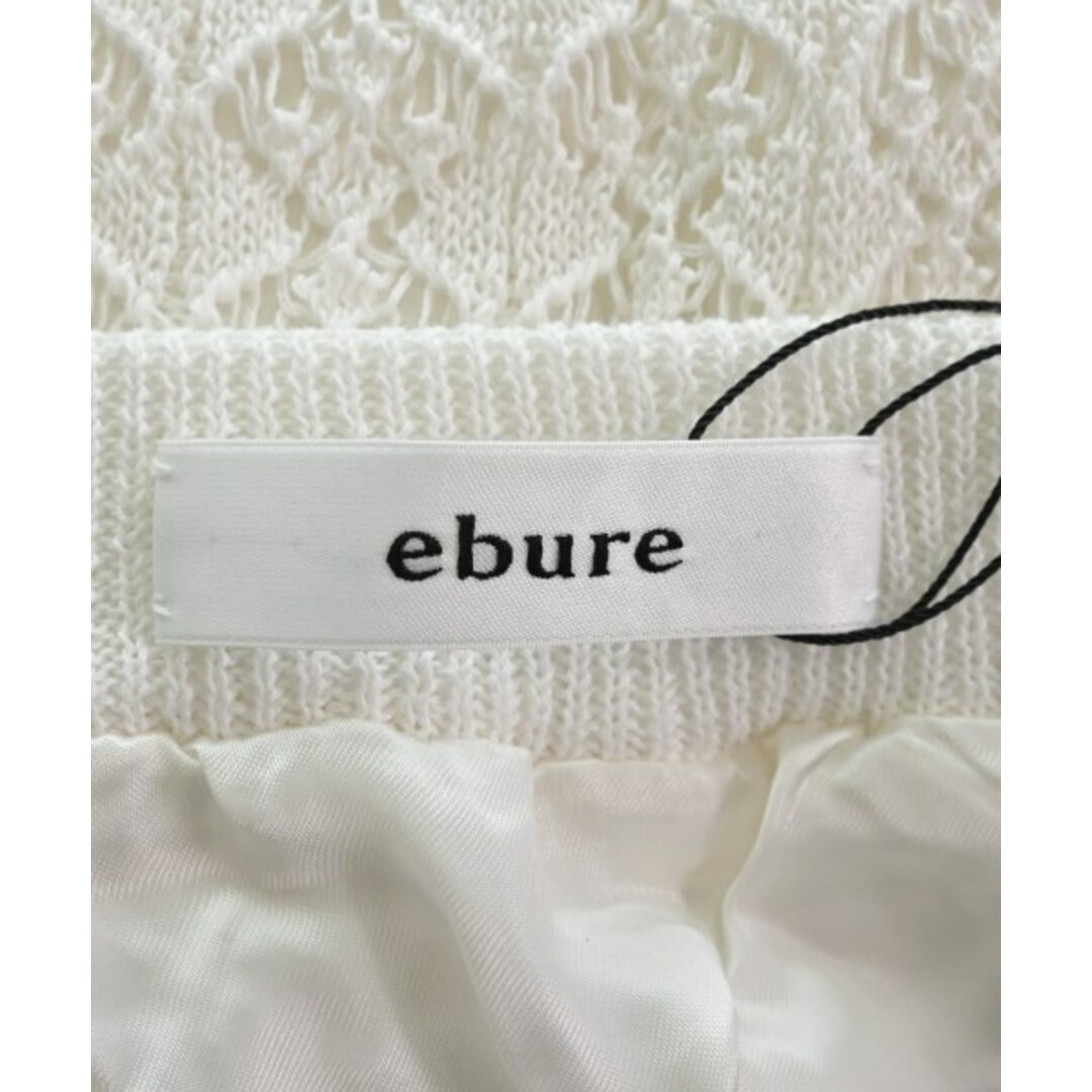 ebure エブール ロング・マキシ丈スカート 38(M位) 白