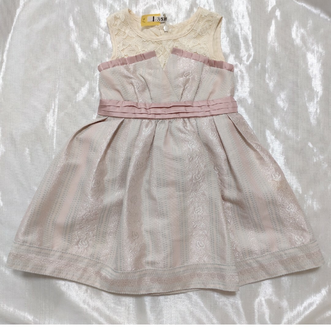 JILLSTUART NEWYORK(ジルスチュアートニューヨーク)の【100】中古 ジルスチュアート ドレス キッズ/ベビー/マタニティのキッズ服女の子用(90cm~)(ドレス/フォーマル)の商品写真