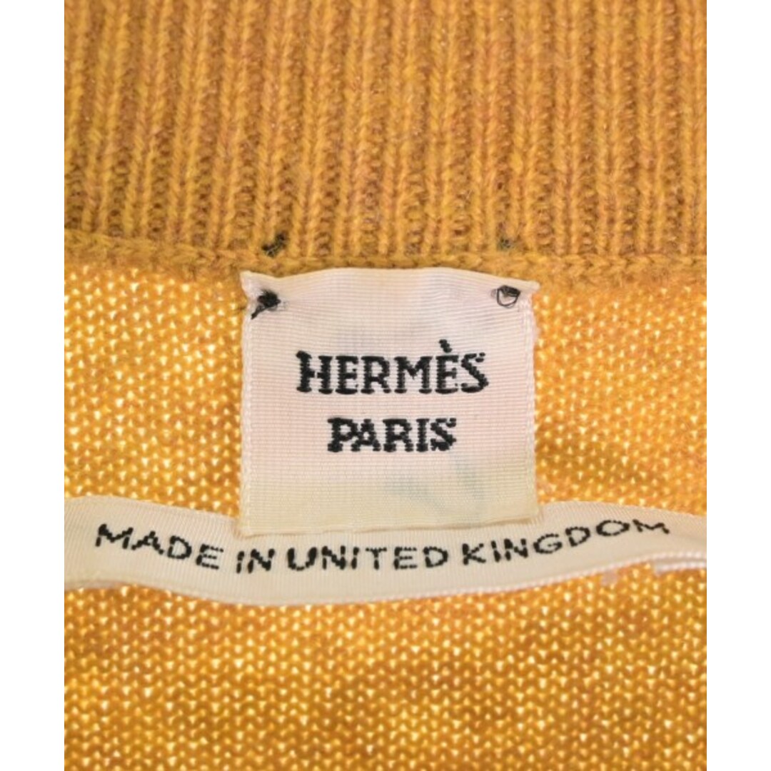 HERMES エルメス ニット・セーター 36(XS位) 黄