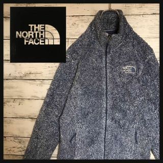 ザノースフェイス(THE NORTH FACE)の【美品】ザノースフェイス⭐︎ボアフリースジャケット　人気　青色　G 5(その他)