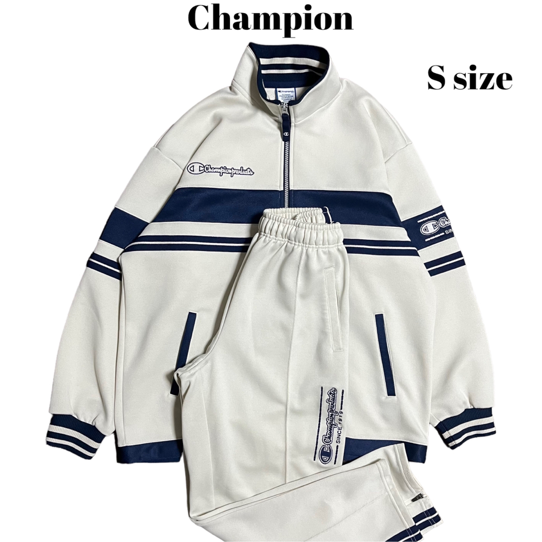 00's Champion セットアップ トラックジャケット バイカラー Y2K