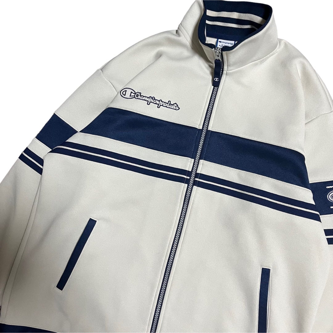 Champion(チャンピオン)の00’s Champion セットアップ トラックジャケット バイカラー Y2K メンズのトップス(ジャージ)の商品写真